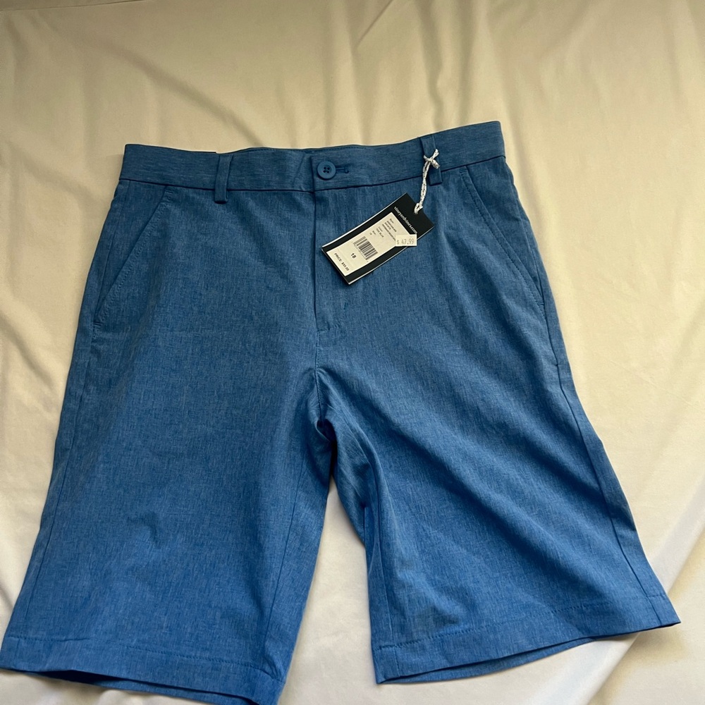 Vineyard Vines Performance Blue Shorts brand new tags attached boys size 18